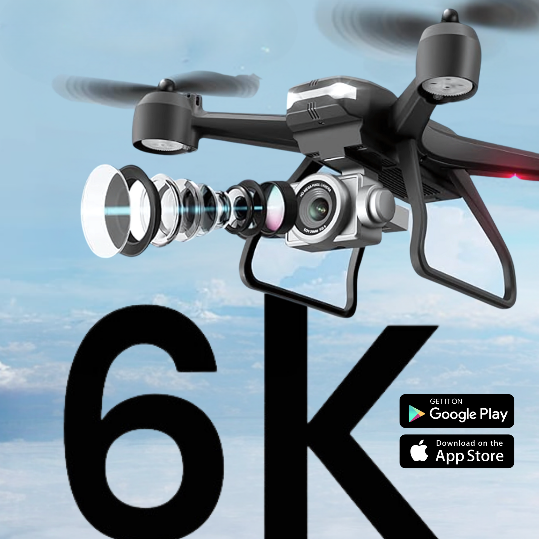 EVA Pro - 6K drone